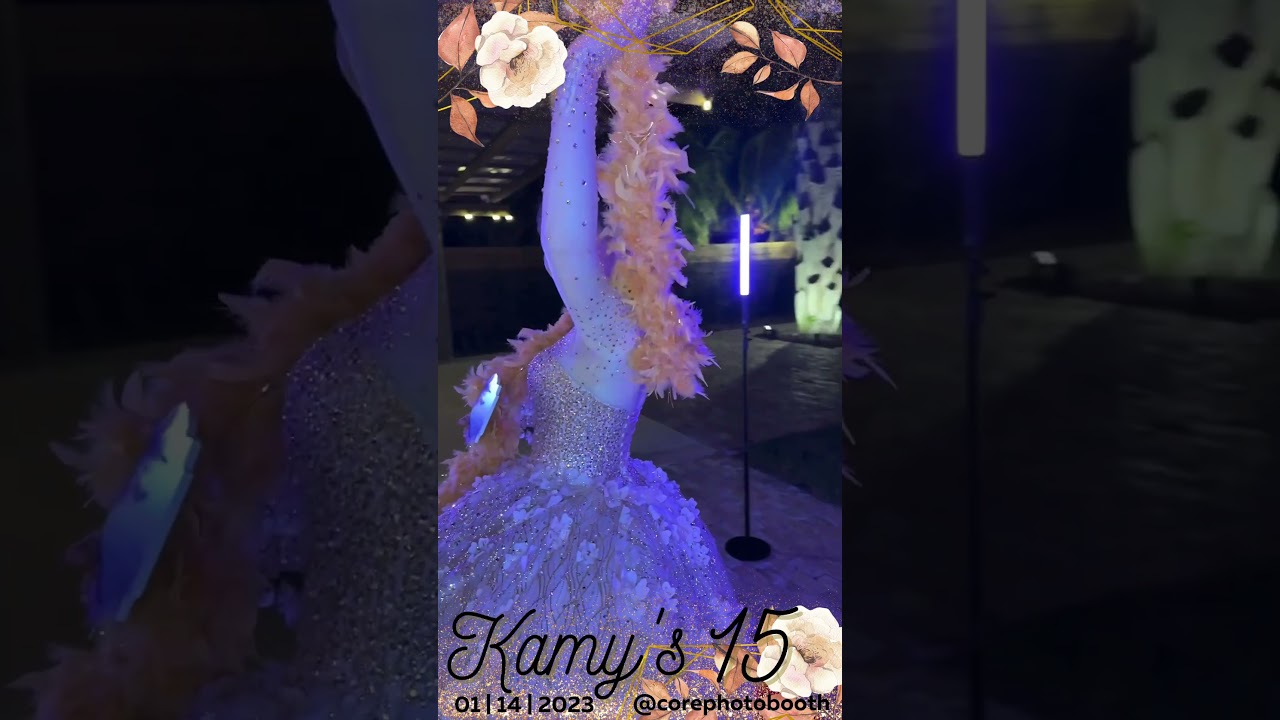 360° Video Booth Fun with Kamy: Unforgettable Moments at her Quinces Party!