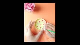 DIY Trinket Tray 🩷✨ #art #viral #beautiful #cute #asthetic #trend #suggestion #decocraft #fyp .