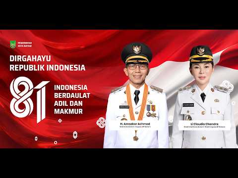 Upacara Penaikan Bendera - Peringatan HUT Ke 81 Republik Indonesia Tingkat Kota Batam Tahun 2026
