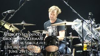 Download Lagu Avenged Sevenfold - Brooks Wackerman Drum Solo (Live in Camden, NJ 6/21/17) MP3