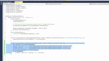 WinForms Grid - Unbound Columns