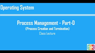 Process Management - Part - D (Process Creation and Termination)