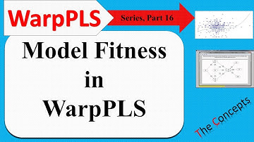 Model Fitness In WarpPLS (15)