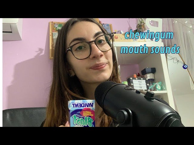 Chewing Gum Sounds & Tapping 🍬  | ASMR ITA