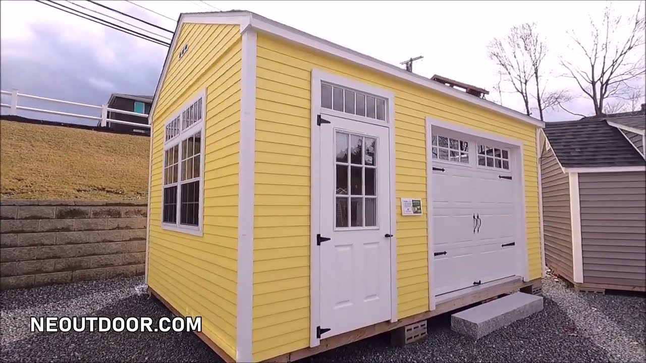 💙💙12x18 SHED | SHE SHED | MAN CAVE | STORAGE IDEAS | VIRTUAL SHED TOUR 42