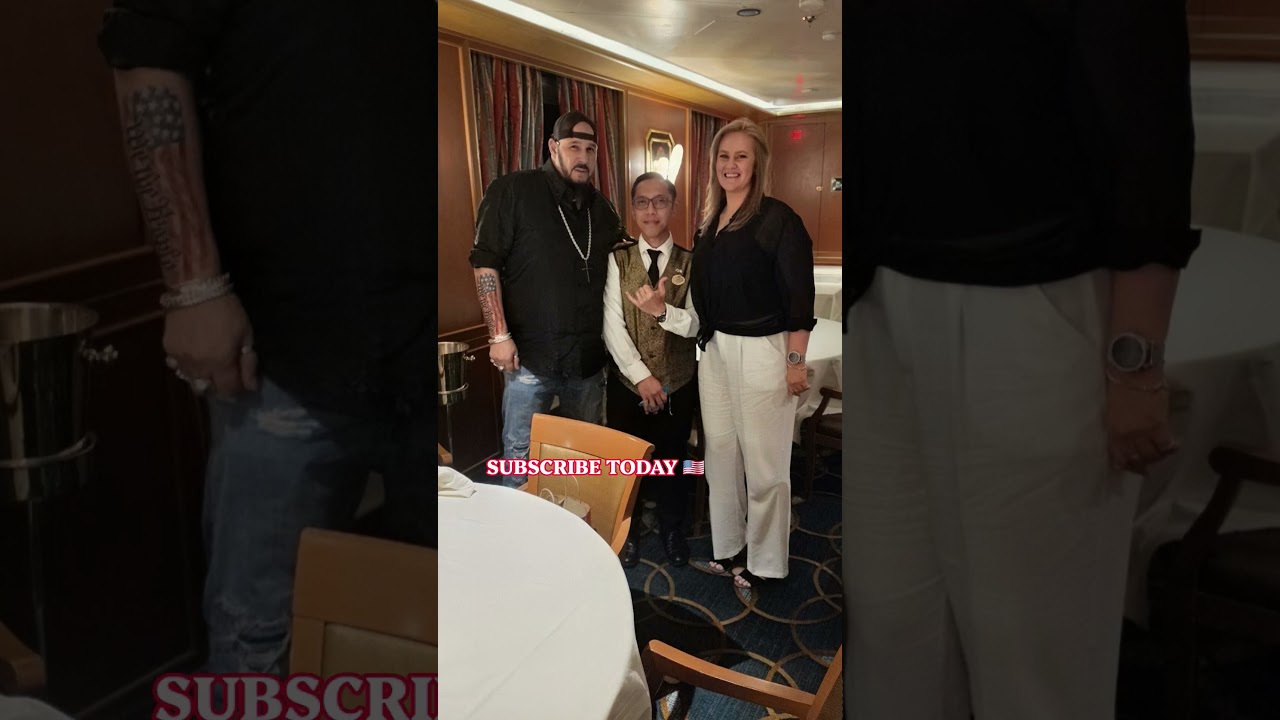 Just One Of Many Of Our Favorite Wait Staff Members On The Ruby Princess 🛳