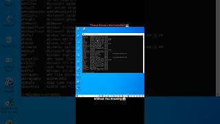 Hidden Drivers Running on Your PC 😡 This Command Reveals ALL! | Computer Tips & Tricks
