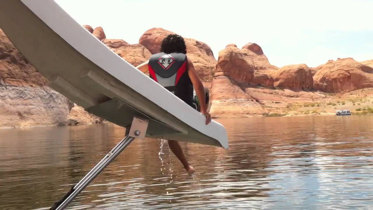 Lake Powell Tony's Waterslide Jump YouTube