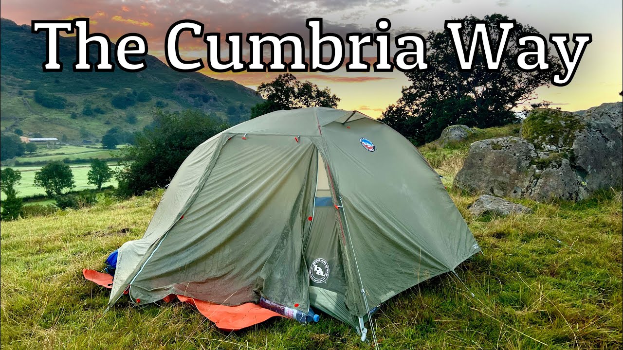 Hiking & Camping the Length of the Lake District - The Cumbria Way part ...