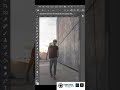 Realistic Perspective Text - Photoshop Tutorial #shorts