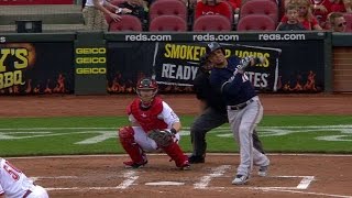 MIL@CIN: Ramirez drills solo homer to extend the lead
