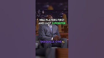 NBA Players First And Last 3-Pointer *Shaquille O’Neal* #shorts