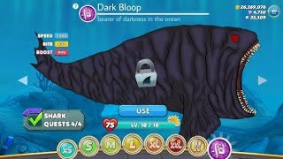 Hungry shark world | New Bloop shark unlock | all sharks unlocked  screenshot 4