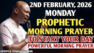 Download Lagu [MONDAY, 2ND FEBRUARY, 2026] SPEAK INTO YOUR MONDAY BEFORE THE ENEMY DOES | APOSTLE JOSHUA SELMAN MP3