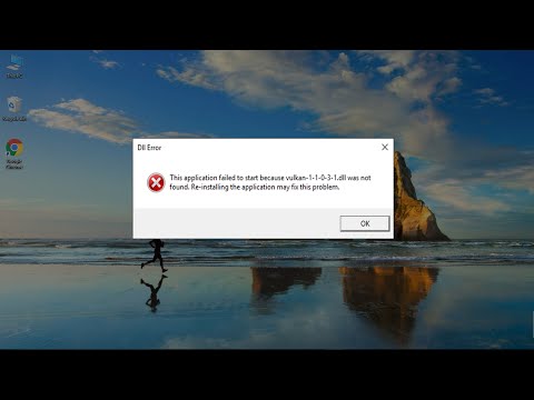How to Fix Vulkan-1.dll Missing Error.