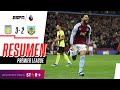 ¡CON UN FINAL INFARTANTE, LOS VILLANOS GANARON Y PELEAN LA CIMA! | Aston Villa 3-2 Burnley | RESUMEN image