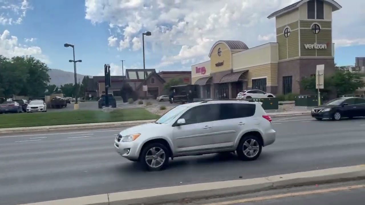 Salt Lake City UTA 871 Bus || Sandy Civic Center Station - Lehi Station - Full Ride!