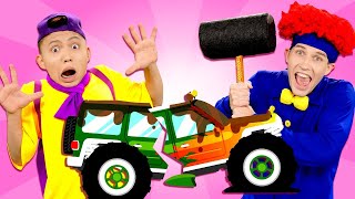 Car Stuck + More | Kids Songs And Nursery Rhymes | Dominoki