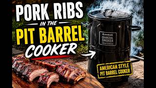 Pork Ribs on the newJumbuck Pit Barrel Cooker and grill