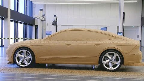 Audi A7 Sportback – Clay Model and Designing Process