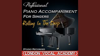 Download Lagu Rolling in the Deep ('Adele' Piano Accompaniment) [Professional Karaoke Backing Track]