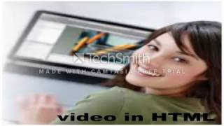 how to embed video in html using notepad
