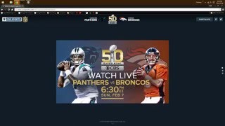 How to Stream Superbowl 50 live free screenshot 2