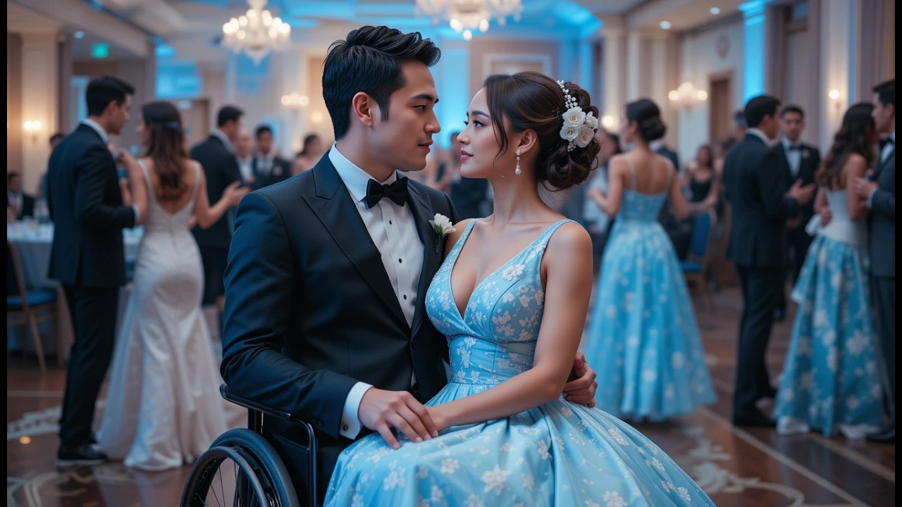 GAROTA POBRE DANÇOU COM O CADEIRANTE SEM SABER QUE ELE ERA O MAIS RICO DO SALÃO E O QUE ELE FEZ...