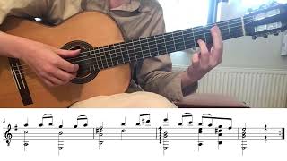 Mellom bakkar og berg / Nordmannen - Gitar, noter og tabulatur