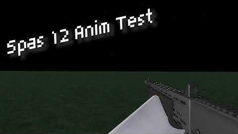 [Roblox] Spas 12 Anim Test