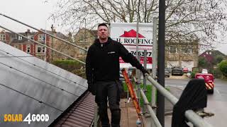 43 Solar Panels Installed | Commercial Solar Installation Progress Update