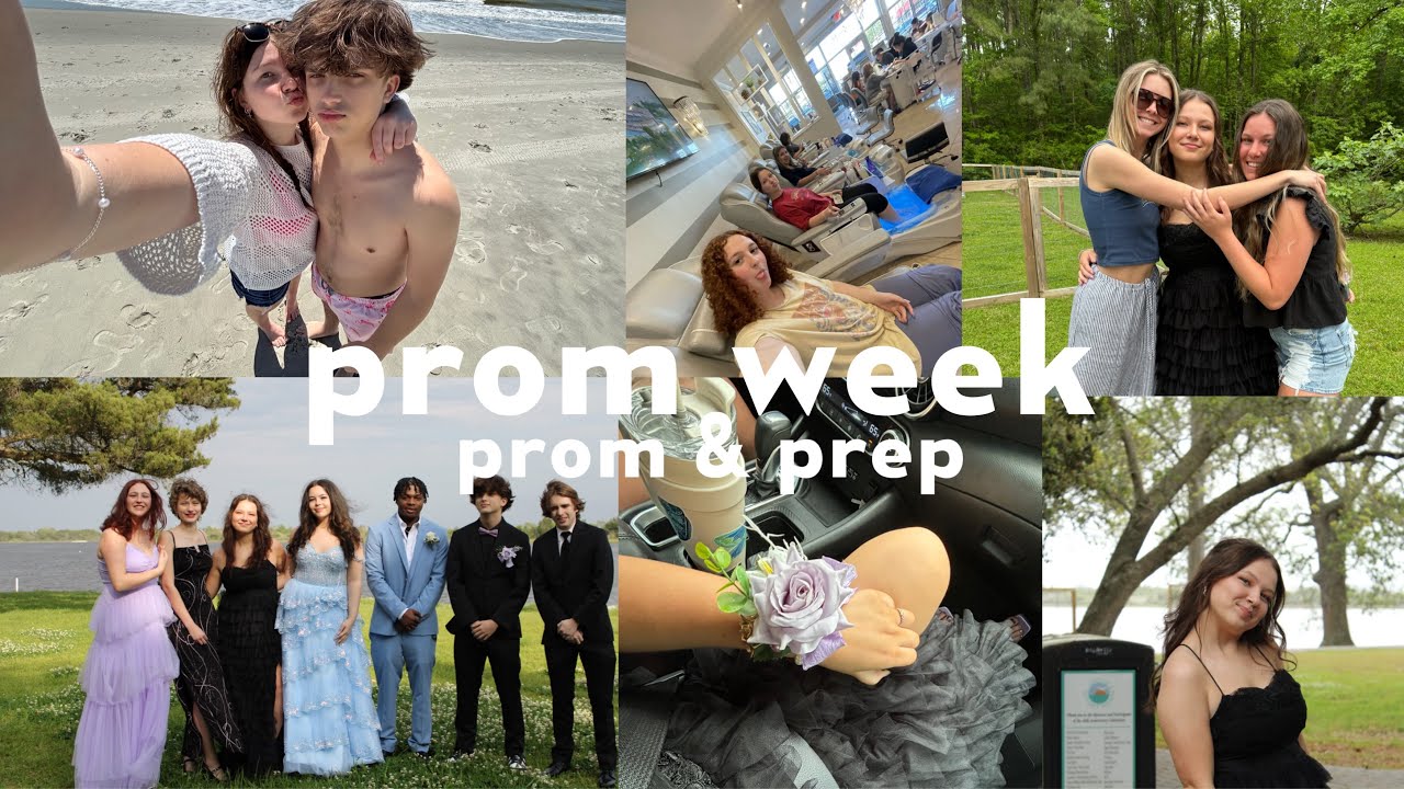 PROM WEEK!!! | prom & prep - YouTube