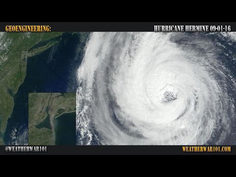 El huracán Erin en la costa de Nueva York el 9/11/2001 que misteriosamente cambió de dirección?