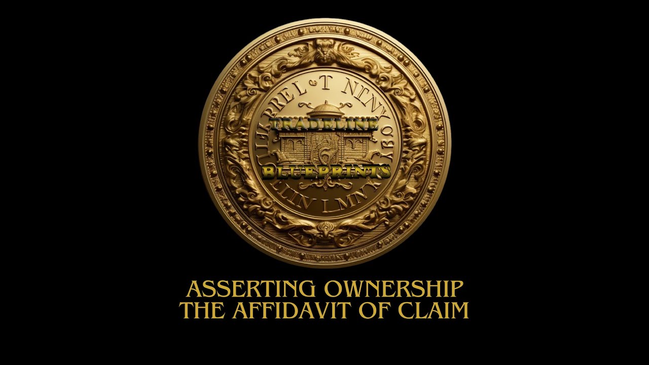 Asserting Ownership The Affidavit of Claim - YouTube