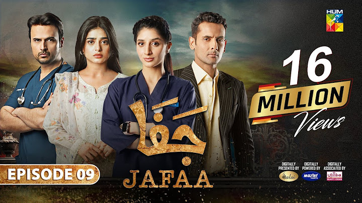 Jafaa - Ep 09 - [CC] 19th July 2024 - Sponsored By Salai, Masterpaints & Ujooba Beauty Cream, HUM TV