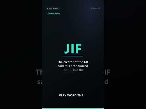 Is it pronounced GIF or JIF?