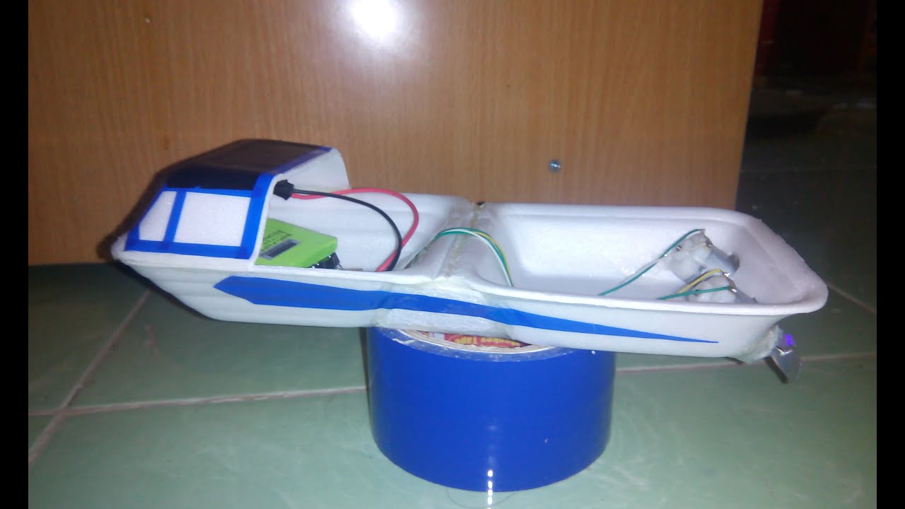 [Tutorial] How to make 2 engine RC boat from food ...