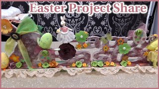 EASTER PROJECT SHARE ~ WOODEN HAPPY EASTER STAND