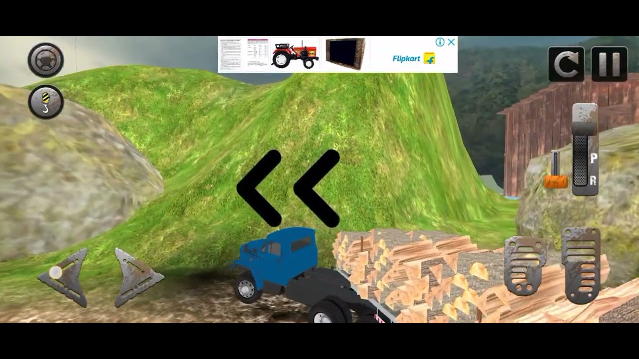 offroading truck simulator game gameplay