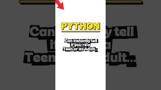 Why This Python Age Check KEPT Crashing 🤯 #shorts #viralshorts
