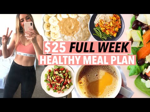 25 FULL WEEK HEALTHY amp WEIGHT LOSS MEAL PLAN cheap meal prep, college student easy budget recipes