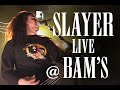 SLAYER LIVE At Bam Margera's house