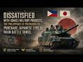 The Philippines Abandons Purchase of Israeli Tanks, Turns to Japan's Type 10 Tanks