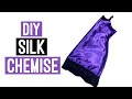 HOW TO MAKE A CHEMISE / HOW TO MAKE A SILK SLIP