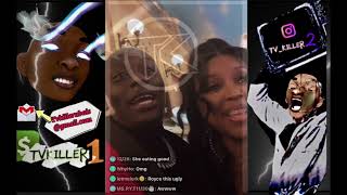 Famous Royce & Empress Paris Link Up With Mr Finnesin Royce Calls Him The Goat Of Bigo He Kisses Her