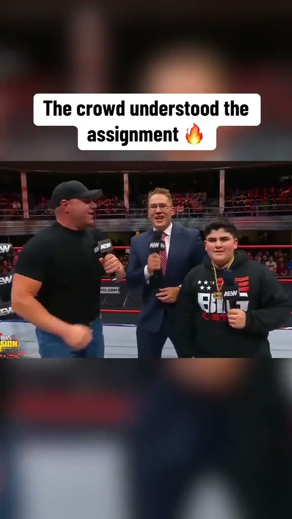 THEY BROUGHT THE BOOM (via All Elite Wrestling)