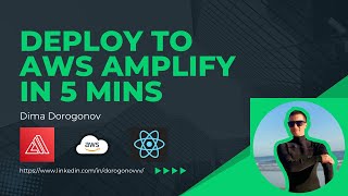 How to deploy a web app to AWS Amplify in 5 minutes. Using Gitlab and React in this example.
