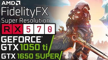 Godfall | FidelityFX Super Resolution First Look | RX 570 | GTX 1050 ti | 1650 Super | FSR