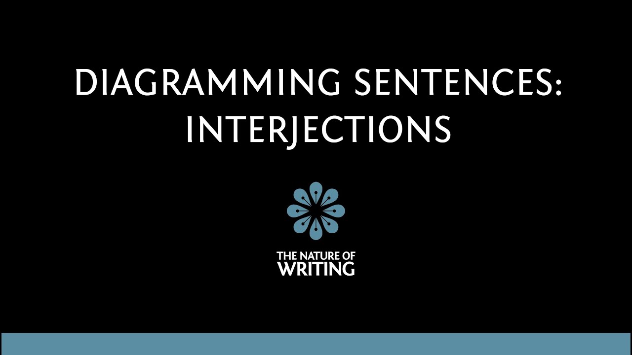 Interjections Diagramming Sentences 1 YouTube