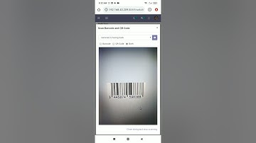Bill of Materials (BoM) mobile barcode/QR code scanner | Odoo Manufacturing